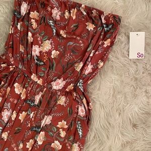 So Brand Knit Tube Jumpsuit